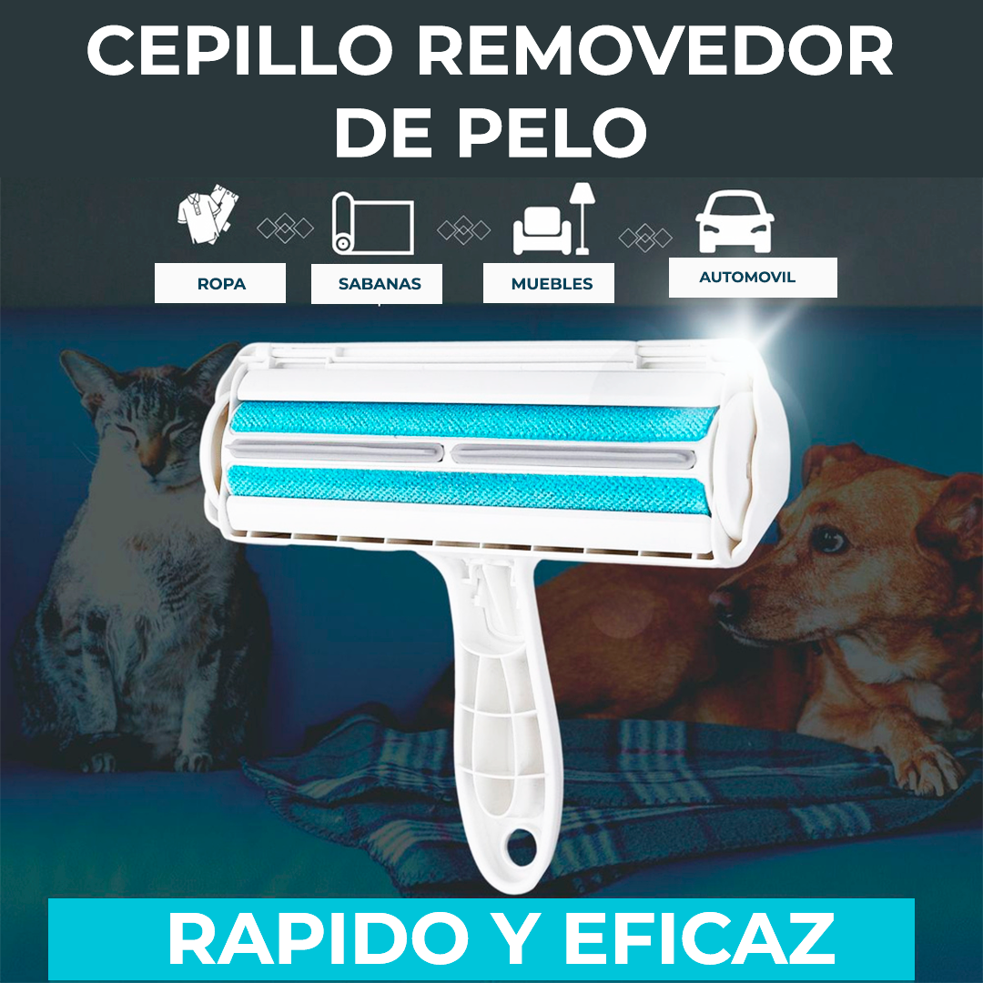 CEPILLO REMOVEDOR DE PELOS Y PELUSA