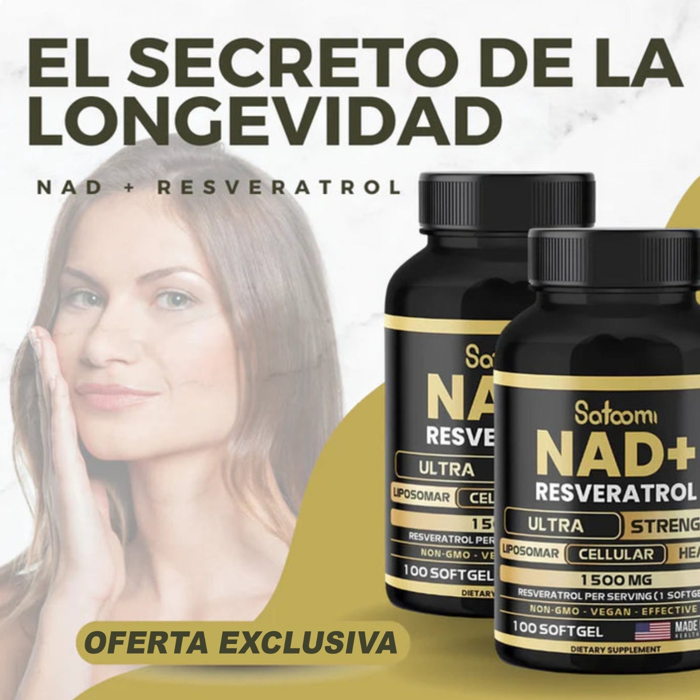 NAD + RESVERATROL: ELÍXIR DE JUVENTUD CELULAR