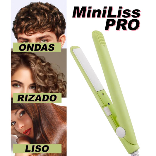 ✨ MINILISS PRO- LA MINI PLANCHA 2 EN 1 PARA ALISAR RIZAR EN CUALQUIER LUGAR